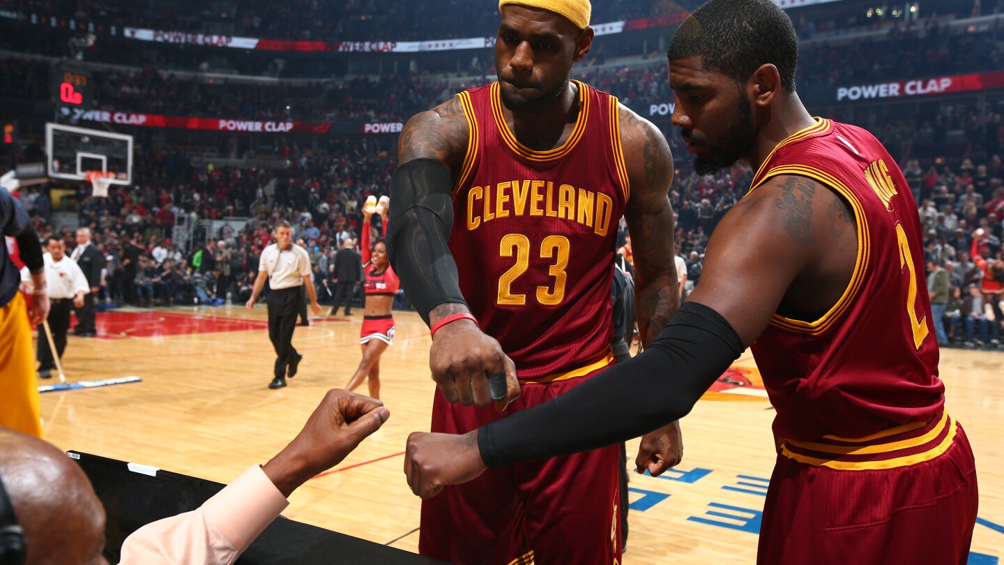 Kyrie irving and lebron hotsell